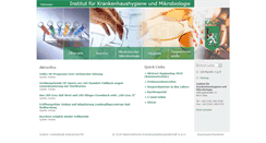 Desktop Screenshot of krankenhaushygiene.at